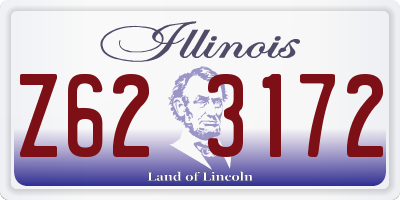 IL license plate Z623172