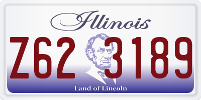 IL license plate Z623189