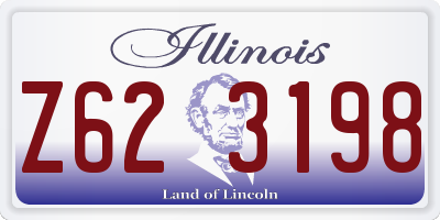 IL license plate Z623198