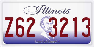 IL license plate Z623213