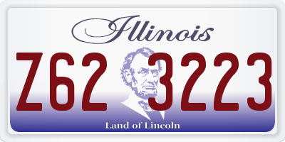 IL license plate Z623223