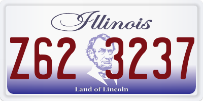 IL license plate Z623237