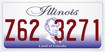 IL license plate Z623271