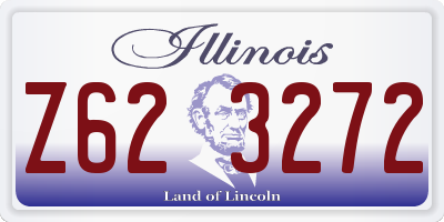 IL license plate Z623272