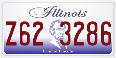 IL license plate Z623286
