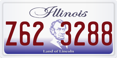 IL license plate Z623288