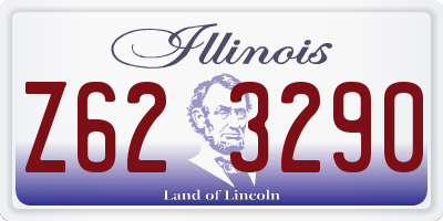 IL license plate Z623290
