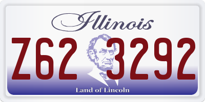 IL license plate Z623292