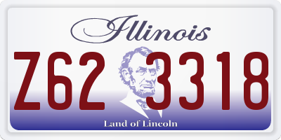 IL license plate Z623318