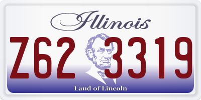 IL license plate Z623319