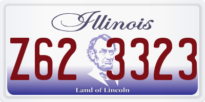 IL license plate Z623323