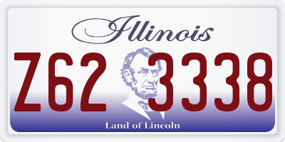 IL license plate Z623338