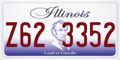 IL license plate Z623352