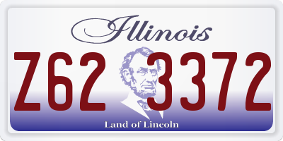 IL license plate Z623372
