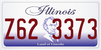 IL license plate Z623373