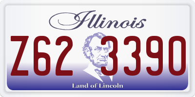 IL license plate Z623390