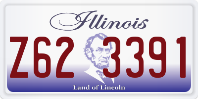 IL license plate Z623391