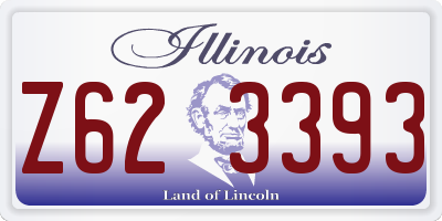 IL license plate Z623393