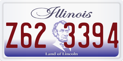 IL license plate Z623394