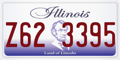 IL license plate Z623395