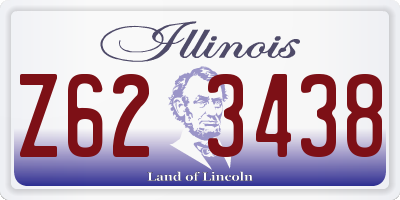IL license plate Z623438