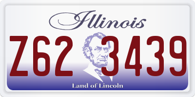 IL license plate Z623439