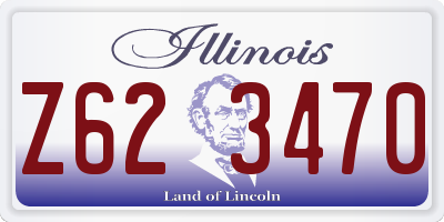 IL license plate Z623470