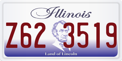 IL license plate Z623519