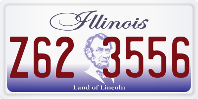 IL license plate Z623556