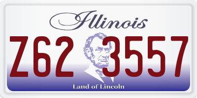 IL license plate Z623557