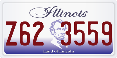 IL license plate Z623559