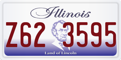 IL license plate Z623595