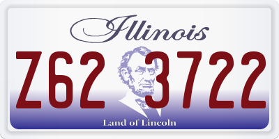 IL license plate Z623722