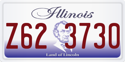 IL license plate Z623730