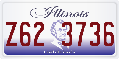 IL license plate Z623736