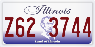 IL license plate Z623744