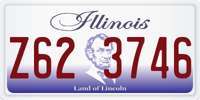IL license plate Z623746