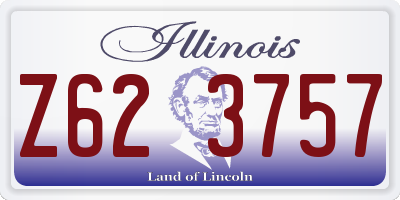IL license plate Z623757