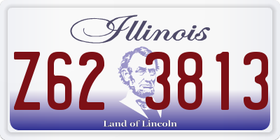 IL license plate Z623813