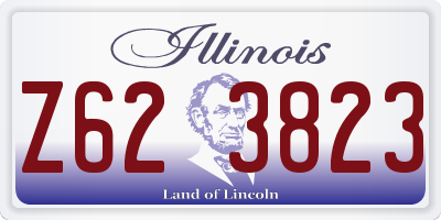 IL license plate Z623823