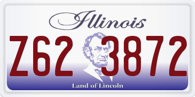 IL license plate Z623872