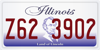 IL license plate Z623902