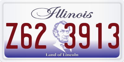 IL license plate Z623913