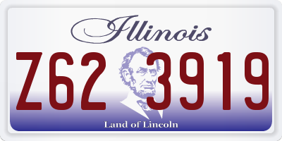 IL license plate Z623919