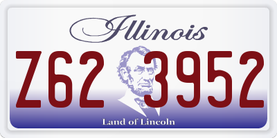 IL license plate Z623952