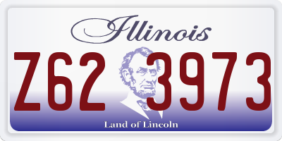IL license plate Z623973
