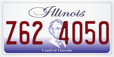IL license plate Z624050