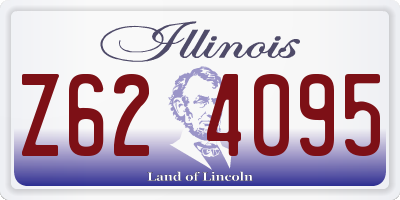 IL license plate Z624095
