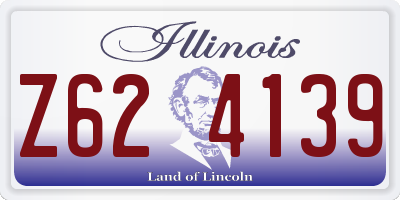 IL license plate Z624139