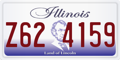 IL license plate Z624159